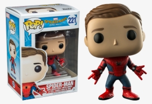 Spider Man Unmasked Pop Vinyl Figure - Spiderman Homecoming Pop Vinyl