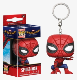 Spider Man Pocket Pop Keychain - Funko Pop Spiderman Homecoming Keychain