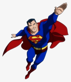 Flying Superman Young Justice Psd67316 - Superman Png