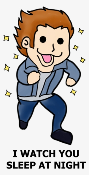 Funny Twilight Meme Pedobear Edward - Stalker Clipart