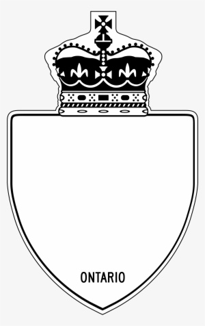 Open - Ontario Highway Sign Svg