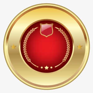 Seal Badge Red Png Transparent Clip Art Image - Green Badges Png
