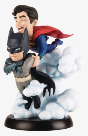 Q-fig Worlds Finest Max Toons Figure - Q Fig Batman Superman