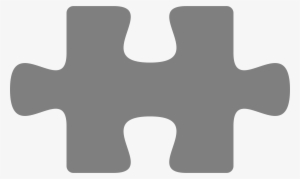 White Puzzle Piece Png Clipart Royalty Free - Puzzle Piece White Png