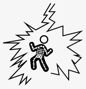 Lighting Bolt On A Person Comments - Dibujos De Descargas Electricas