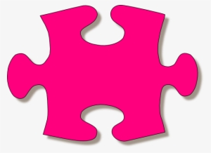 Pink Puzzle Piece
