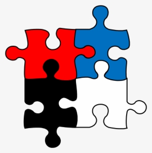 Graphics For Interlocking Puzzle Pieces Graphics - Puzzle Green Yellow Red Blue
