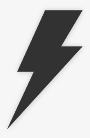 Vector Illustration Of A Lightning Bolt - Lightning Bolt Tattoo