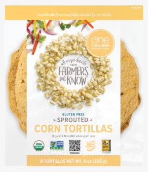 Sprouted Gluten Free Corn Tortilla - Corn Tortilla
