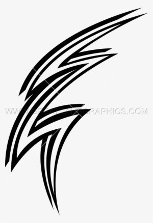 Lightning Bolt - Line Art
