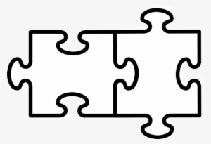 Puzzle Piece Gallery For 3 Jigsaw Clip Art Image - Puzzle Pieces Clipart Black And White