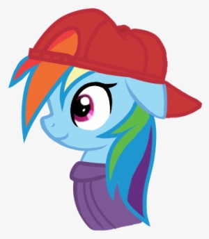 Backwards Ballcap, Hat, Rainbow Dash, Safe, Solo, The - Onrush