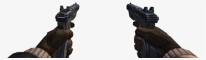Had Pistols In My Hands Gun In Hand Png - Hand