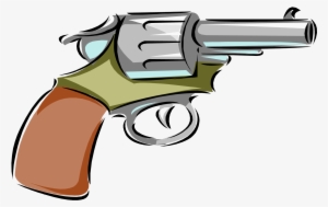 Pictures Of Cartoon Guns - Pistol Cartoon Png