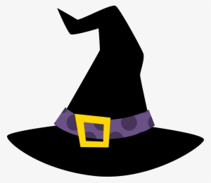 Halloween Witch Hat Clipart Png Black And White Stock - Halloween Witch Hat Clipart