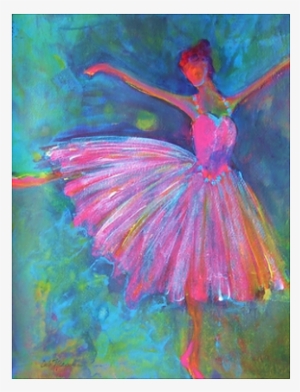 Wall Decor - Easy Painting Of A Ballerina