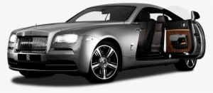 Rolls Royce Wraith Silver Car Png Image - Rolls Royce Wraith Png