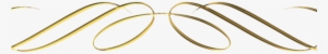 Decorative Line Gold Clipart Divider - Calligraphy