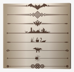 Decorative Lines Dividers - Illustration