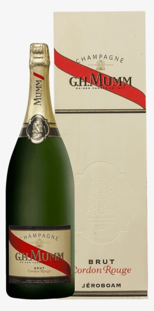 Mumm Cordon Rouge Nv 3l Jeroboam-wooden Box - Mumm Cordon Rouge Champagne