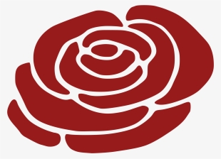 Rose Silhouette Flower Computer Icons Drawing - Red Rose Silhouette Png
