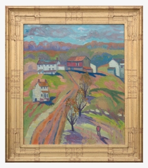 Autumn Old Farm - Art
