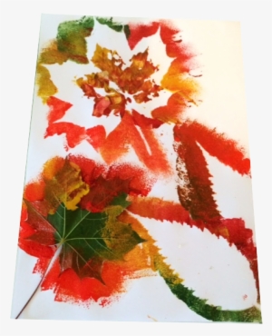 Arty Crafty Kids Autumn Leaf Painting - Leaf Painting