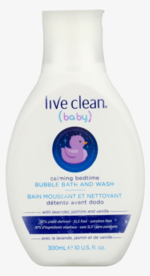 Live Clean Baby Calming Bedtime Bubble Bath, 10 Oz - Live Clean Baby Calming Bedtime Bubble Bath