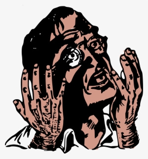 This Free Icons Png Design Of Man In Horror