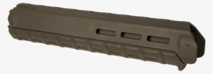 Picture Of Magpul M-lok Rifle Length Hand Guard - Magpul Mag427-gry Moe M-lok Hand
