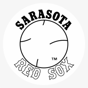 Sarasota Red Sox Logo Black And White - Boston Red Sox