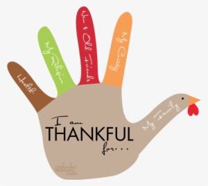 Hand Turkey Template Festival Collections Banner Black - Hand Turkey Template