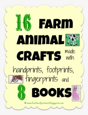 Farm Animal Crafts Made From Handprints, Footprints, - Duck Foot Prints Printable