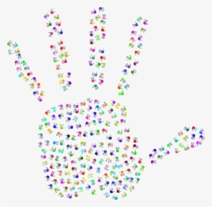Mains Colorées Png