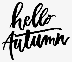Hello Autumn - Autumn Word Png