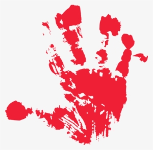 Hand Print,child's Vector - Mao Tinta Png