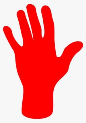 Red Handprint Png - Red Hand Clipart