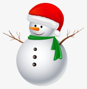 Snowman Transparent Clip Art Image