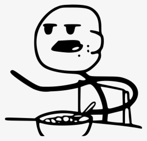 Cereal Guy Meme Png - Cereal Guy Transparent