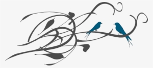 Bird On A Branch Png - 2 Birds On Branch