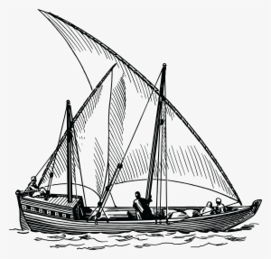 , , - Water Transport Black And White Clipart