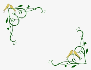 How To Set Use Corner Love Birds Clipart