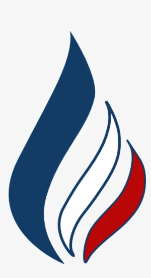 Red White And Blue Flame