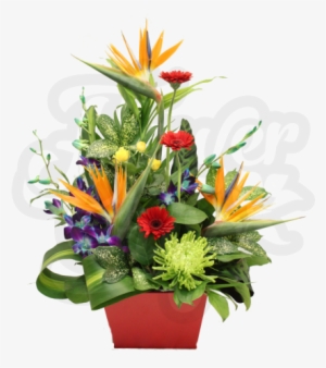 Love Birds Flowers - Bouquet