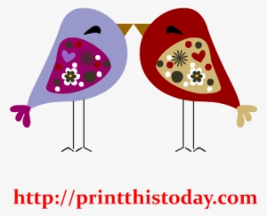 Love Birds Clipart - Clipart Of Love Birds
