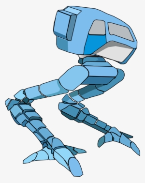 Robot Walker Svg Clip Arts 474 X 598 Px