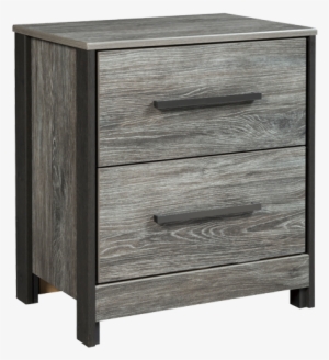 Shop Night Stands - Signature Design By Ashley Cazenfeld Black/gray 2 Drawer