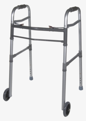 Cardinal Health Two-button Folding Walker By Cardinal