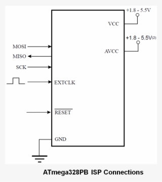 Atmega328pb Isp Connections