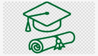 Download Graduation Hat Icon Clipart Square Academic